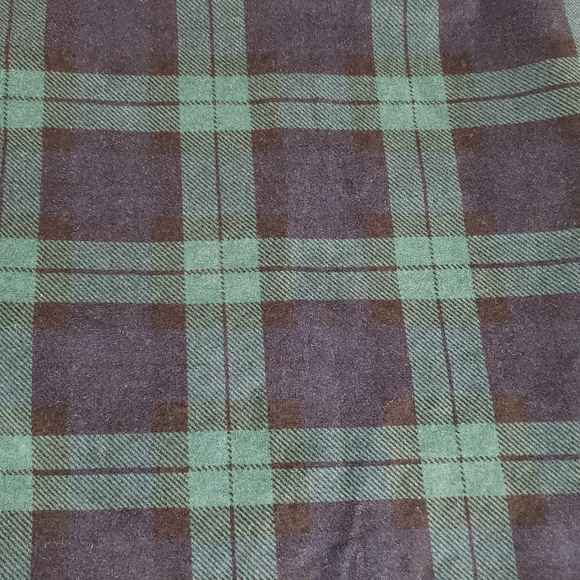 Talbots Tartan Plaid Velvet Skirt - Picture 10 of 10